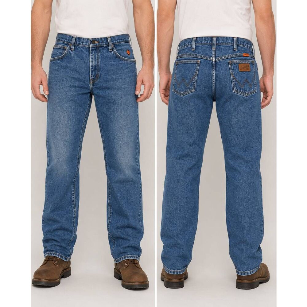 Wrangler FR 13MWZ Original Fit Jeans Men’s 36x30 ARC 24 ATPV CAT 2 Flame Resista